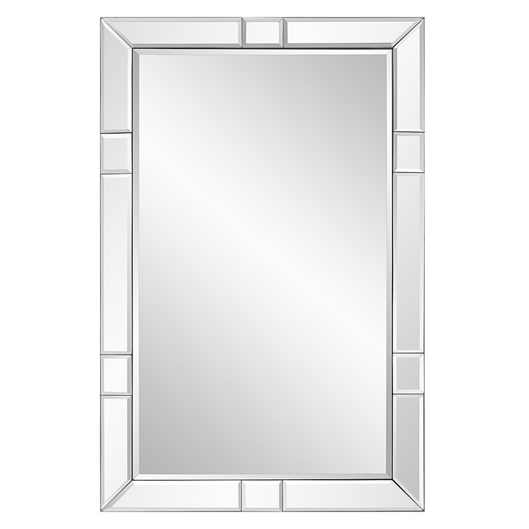 Mercer41 Stroble Manufactured Wood Rectangle Wall Mirror Wayfair